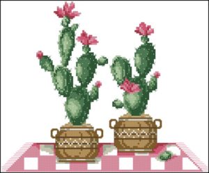 Cross stitch cacti 7