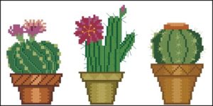 Cross stitch cacti 10