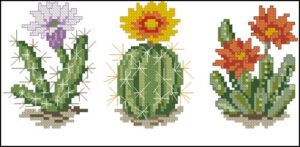 Cross stitch cacti 11