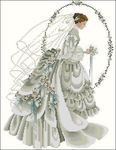 Схемы вышивки, похожие на «Невеста» (№440478) по сюжету