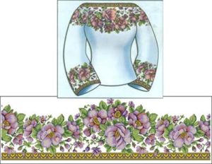 Сорочка жіноча "Квітковий розмай"