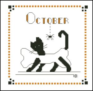 October – Черная кошка
