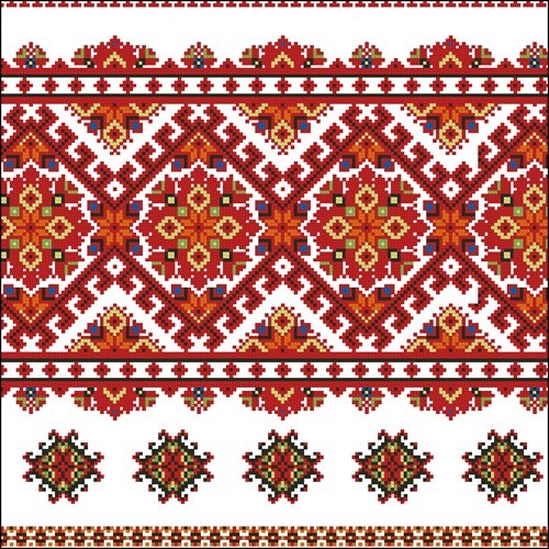 Болгарский народный орнамент схема