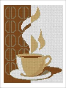 Схемы вышивки, похожие на «Чашка кофе» (№219814) по сюжету