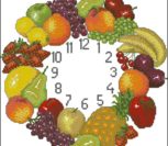 Часы с фруктами