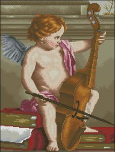 Angel con Violonchelo