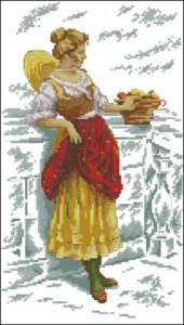 Girl with Fruit