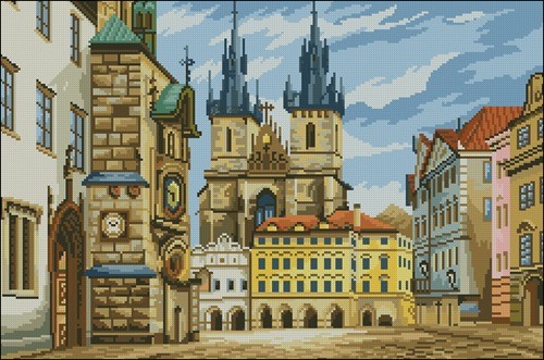 Злата Прага. Староместская площадь