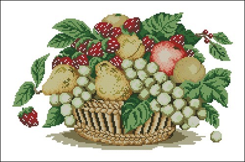 Гроздь винограда Набор для вышивания крестом VDV М купить в интернет-магазине rukodelki