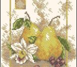 Pears with Orchid