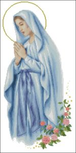 Дева Мария молится