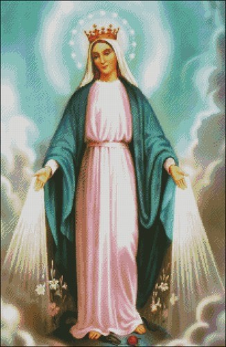 Дева Мария католическая икона