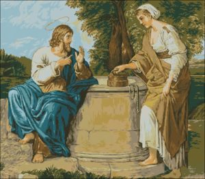 Христос и самарянка у колодца
