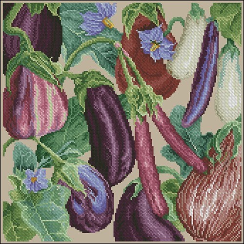 Eggplants Pillow