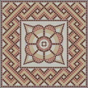 Подушка "Римская мозаика"
