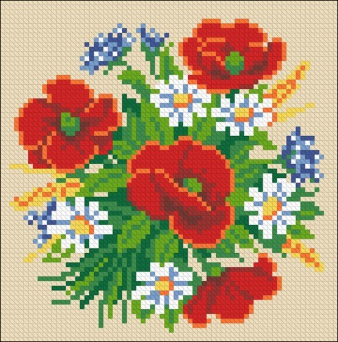 Poppy Assorted Pillow Cover