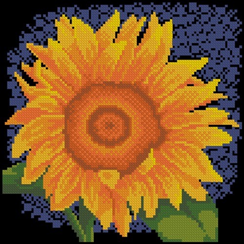 Sunflower, Yellow Flower serie