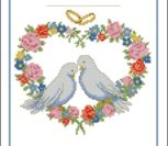 Свадебная метрика схема голуби