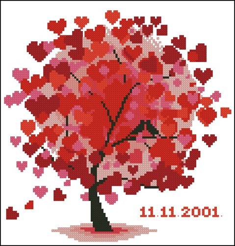 Красное дерево любви