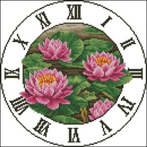 Lotus Clock