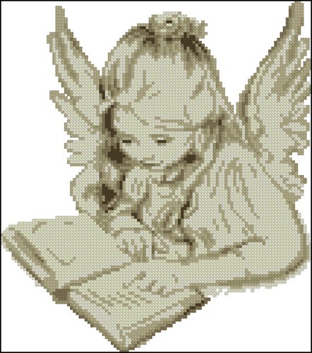 Ангелочек с книгой