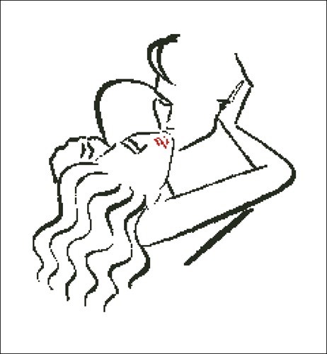 Поцелуй мужчина и женщина иллюстрация контур
