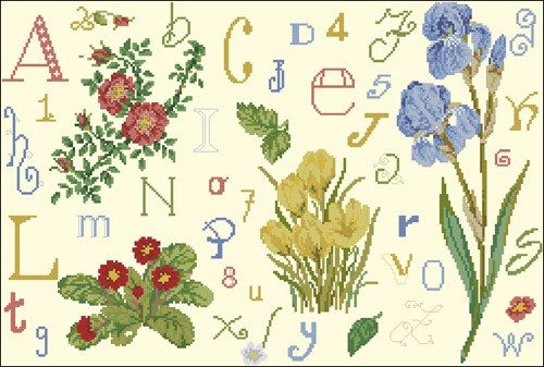 Spring Floral ABC