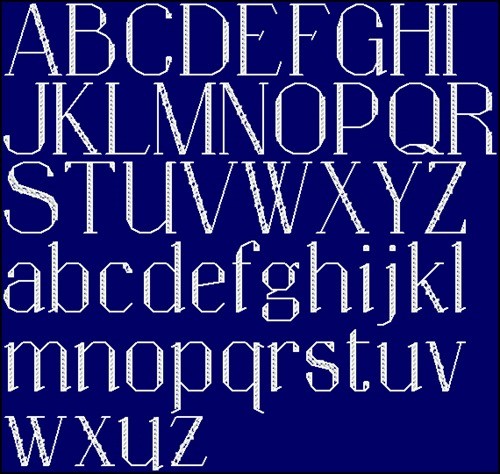 Алфавит: современный шрифт ABC