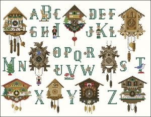 Рождественский алфавит ABC
