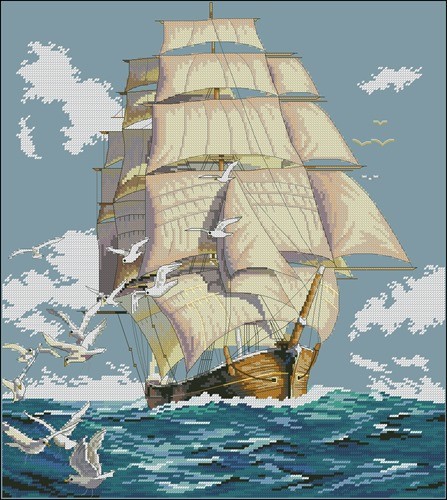 Cliper Ship Voyage