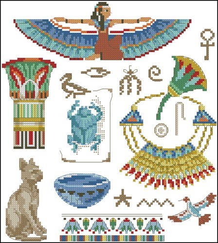 Египетские орнаменты