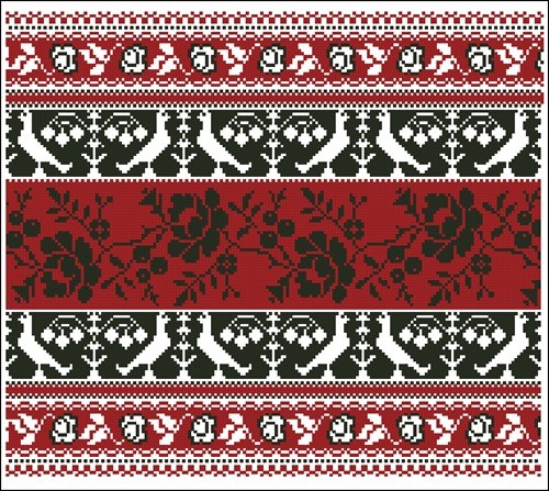 Белорусский национальный орнамент вышивки