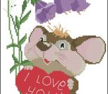 Mouse on Valentine's Day