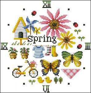 Spring Clock