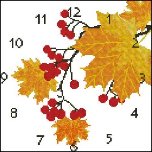 Часы "Осенние"