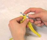 ВИДЕО: Вязание крючком. Часть 2. Столбик без накида