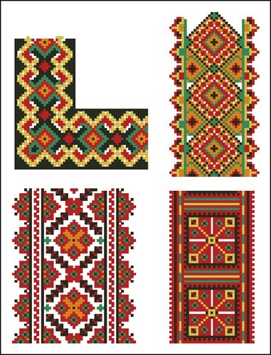 Украинские орнаменты 15