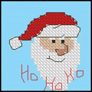 Cross stitch Santa