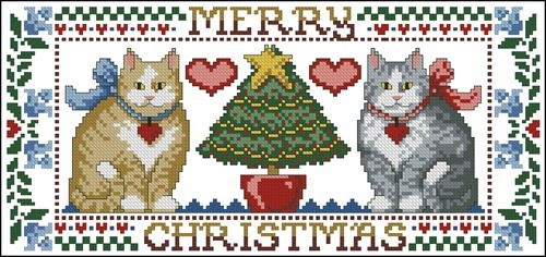 Котики "Merry Christmas 2"