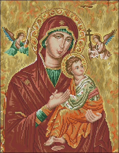 Icono Theotokos (икона Божией Матери Страстная)