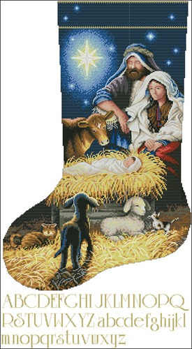 Holy Night Stocking