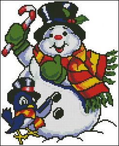 Cheery Snowman