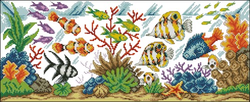 Tropical aquarium