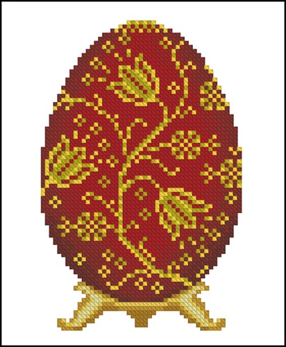 Миниатюра, пасхальное яйцо №17