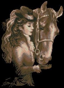 Дама с лошадью