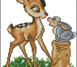 Bambi with Rabbit