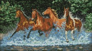 Galloping Horses