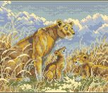 Lion & Cubs