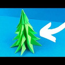 ВИДЕО: Как сделать елку из бумаги?