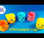 ВИДЕО: Как сделать МИНИ-БУМАЖНУЮ ЧАШКУ? ВИДЕО: Как сделать МИНИ-БУМАЖНУЮ ЧАШКУ?